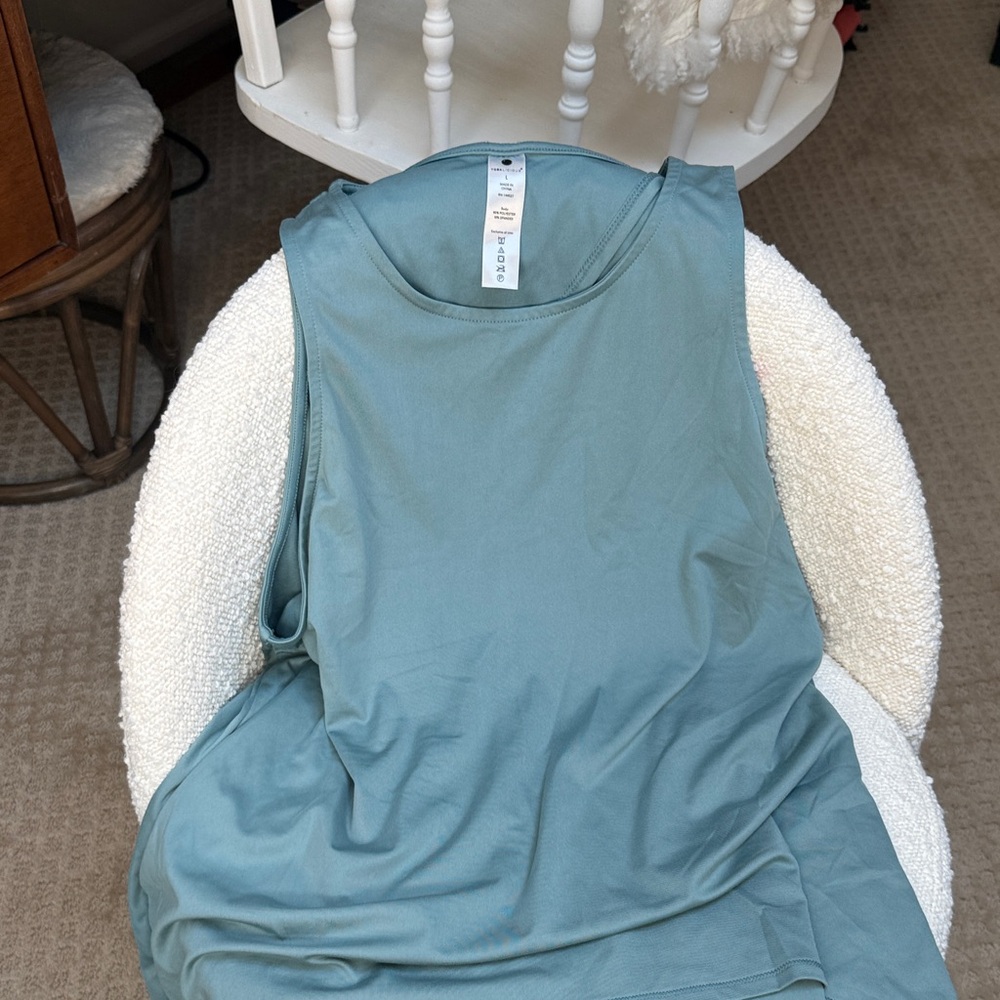 Yogalicious - 2 pack - Light Teal & Mauve Sleeveless Women's Tank Top